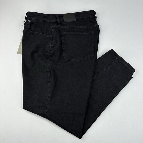 Everlane Women's NWT Black The Curvy Cheeky Hi-Rise Minimalist Jean W34/L28 - Picture 4 of 14